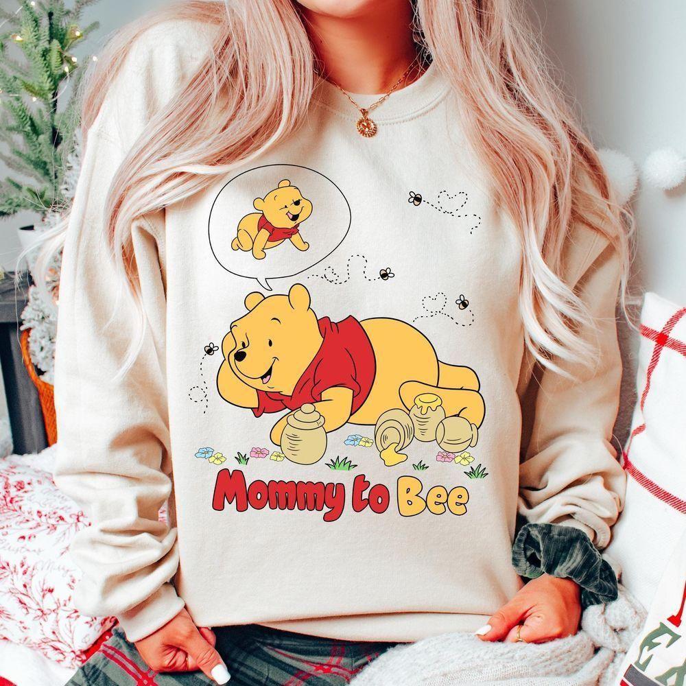 Personalized Disney Winnie The Pooh Mommy To Bee Pregnancy Vuitino Apparel